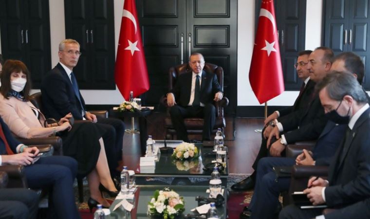 Cumhurbaşkanı Erdoğan, NATO Genel Sekreteri Stoltenberg'i kabul etti