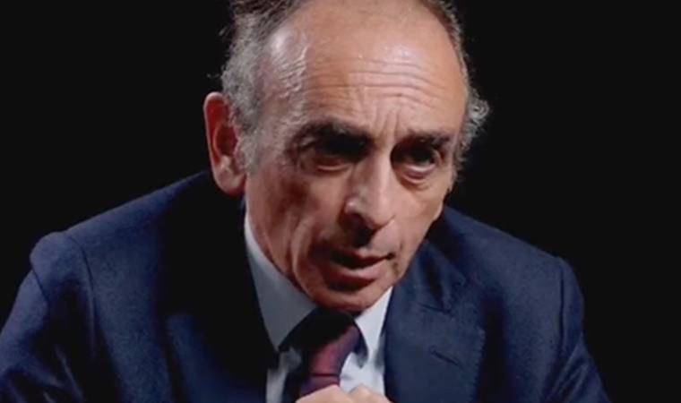 Fransa'da cumhurbaşkanı adayı aşırı sağcı Eric Zemmour'a saldırı