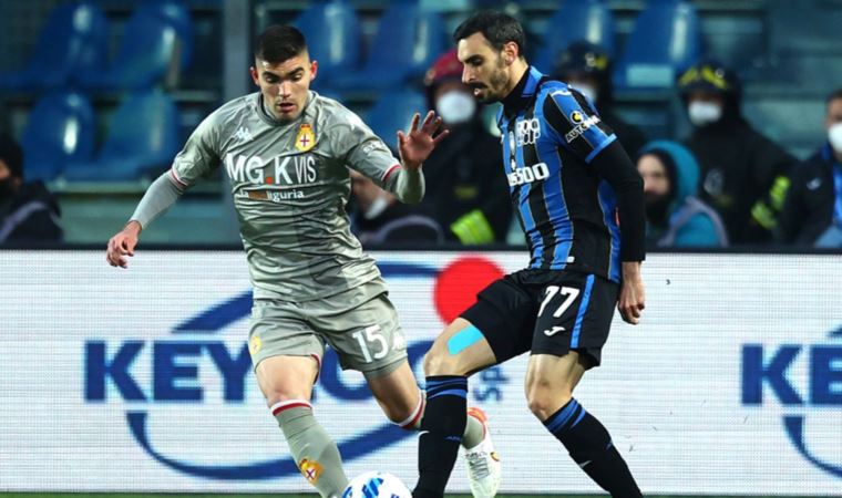 Merih sonradan girdi, Atalanta berabere kaldı