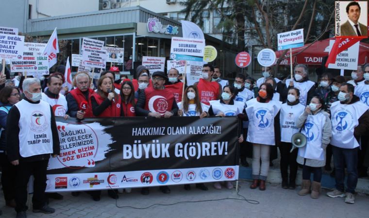 Sağlık çalışanları İzmir’den seslendi: Vaat değil icraat istiyoruz!