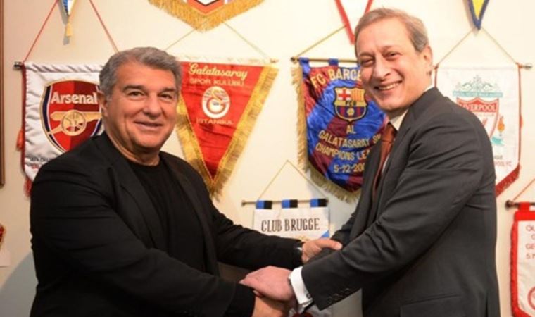 Galatasaray yönetimi, Barcelona Başkanı Laporta’yı İstanbul Boğazı’nda gezdirdi