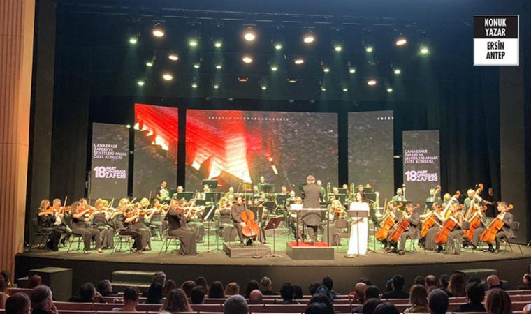 18 Mart Çanakkale Deniz Zaferi ve Şehitleri Anma Günü vesilesiyle bir konser düzenlendi