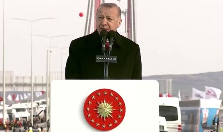 Erdoğan, 1915 Çanakkale Köprüsü'nün geçiş ücretini açıkladı