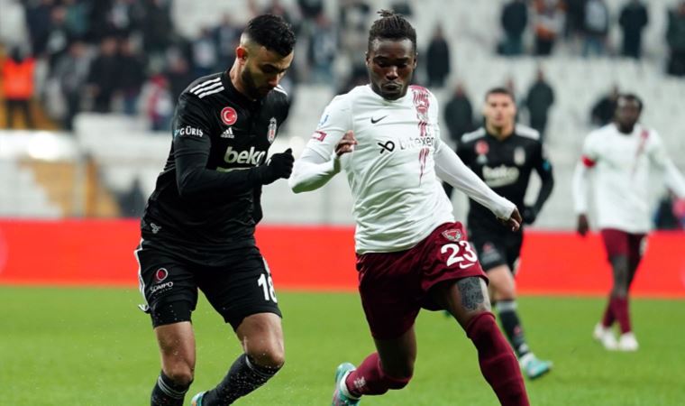 Beşiktaş evinde dondu kaldı!  Beşiktaş 1-1 Hatayspor