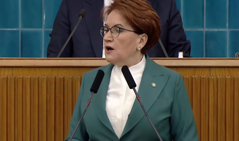 Meral Akşener'den Erdoğan'a '200 liracık' tepkisi: 'Gerçeği kendi sesinden itiraf etti' (23 Mart 2022)