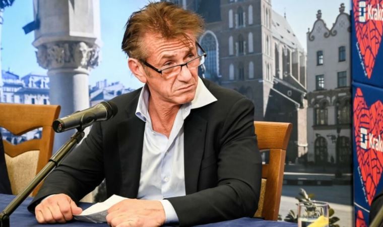 Oscar ödüllü oyuncu Sean Penn, Ukraynalı mültecilere yardım için anlaşma imzaladı