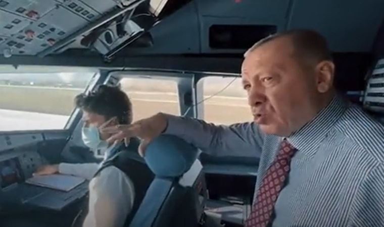 Erdoğan ve pilotlar arasında ilginç diyalog