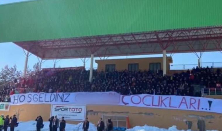 Amatör lig maçında küfürlü pankarta soruşturma