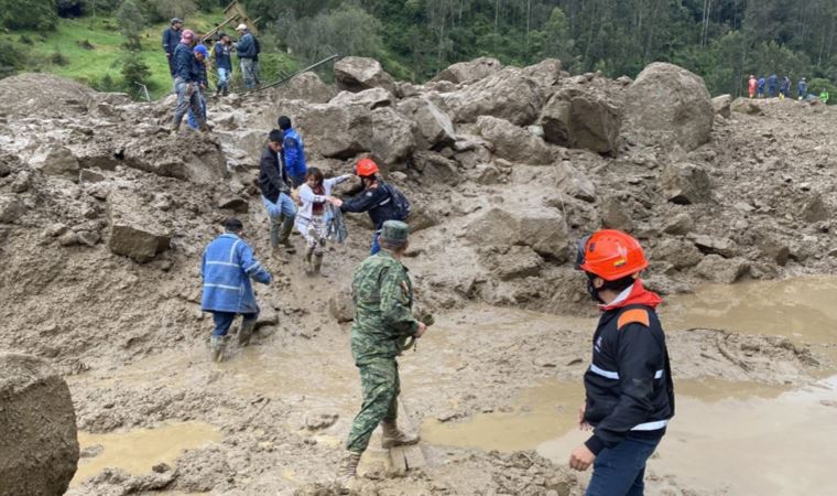 Ekvador’da toprak kayması sonucu 4 kişi yaşamını yitirdi