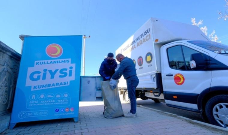 Kastamonu’da 8 ayda 71 ton tekstil atığı toplandı