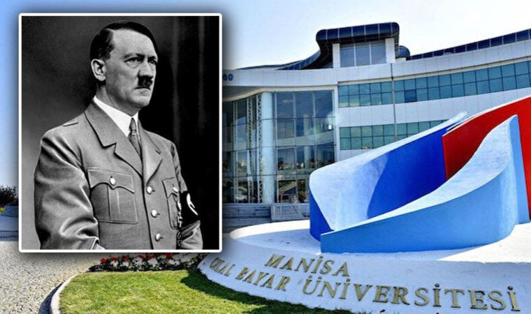 Apar topar kaldırıldı: Üniversitenin insan hakları merkezinden 'Hitler'li tanıtım