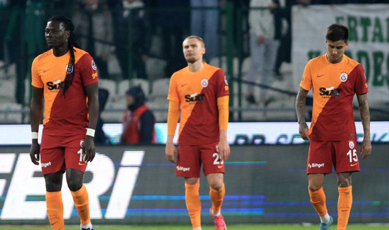 Galatasaray Konya'da kayıp! Konyaspor 2-0 Galatasaray