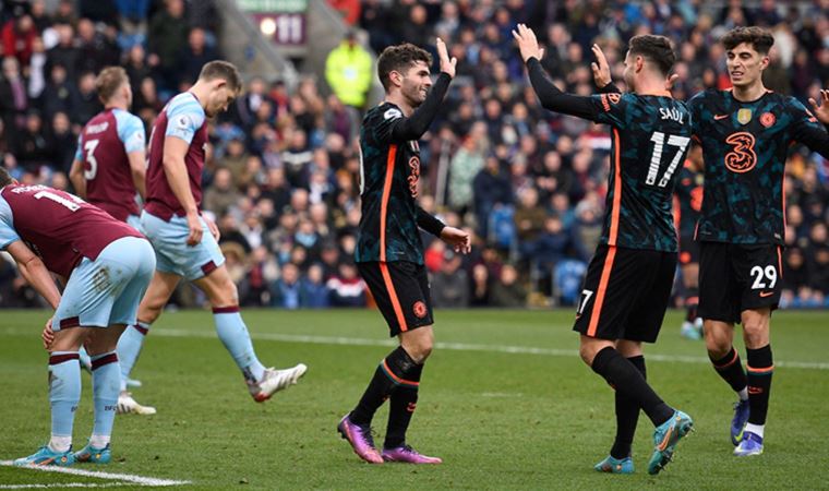 Chelsea Burnley deplasmanında 7 dakikada farka koştu!