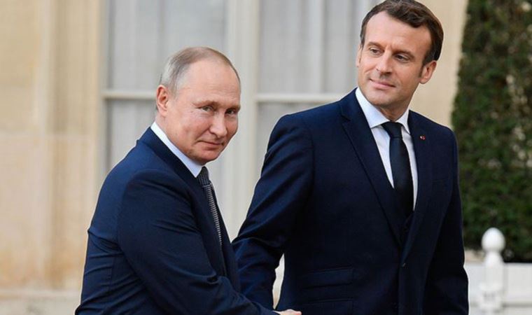 Macron ve Putin telefonda görüştü