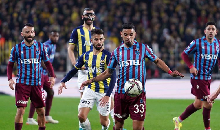 Fenerbahçe Ile Trabzonspor Yenişemedi! Fenerbahçe 1-1 Trabzonspor