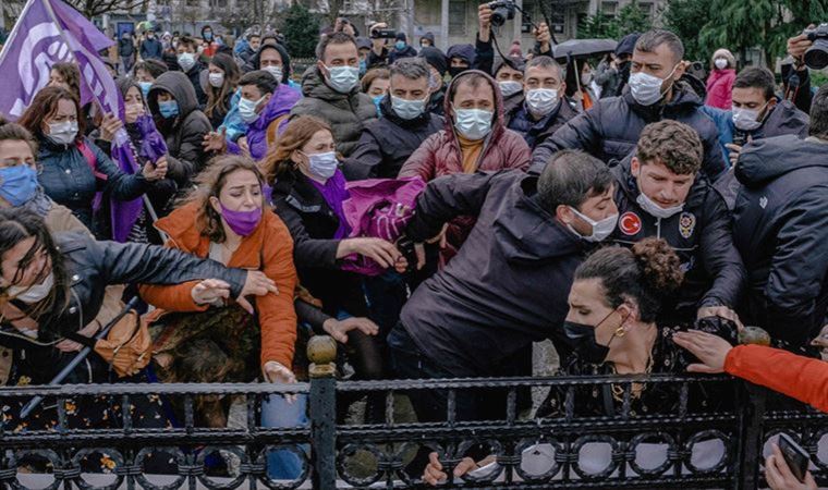 EGM'den '8 Mart' açıklaması: 21 kişiye yasal işlem yapıldı