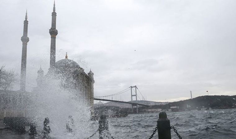 Son Dakika: AKOM'dan İstanbul'a fırtına uyarısı