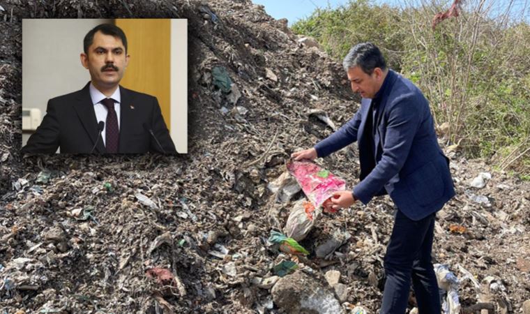 CHP'li Bulut, Bakan Kurum'un yalanladığı 'plastik çöpleri' görüntüledi (01 Nisan 2022)