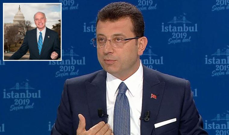 ABD Kongre Üyesi Keating: 'İmamoğlu ile ne konuştum ne de görüştüm'