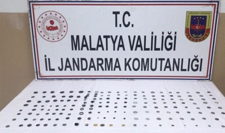 Malatya'da Roma dönemine ait 223 parça eser ele geçirildi