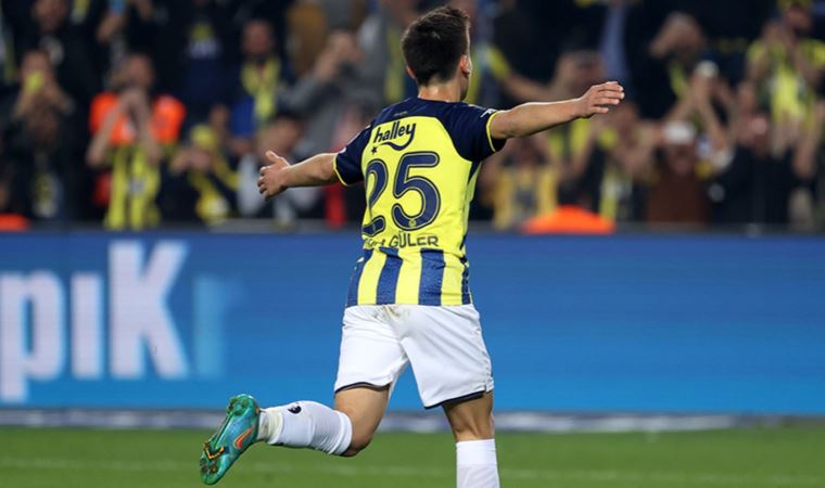 Fenerbahçeli Arda Güler, Avrupa'nın zirvesinde