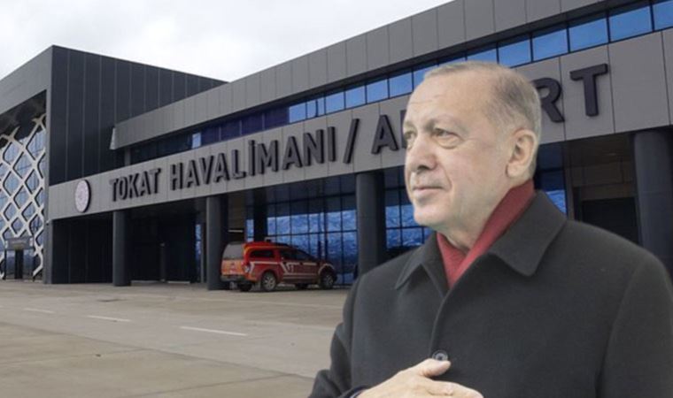 Erdoğan geçen ay açmıştı: Tokat Havalimanı'na uçak inemedi (18 Nisan 2022)