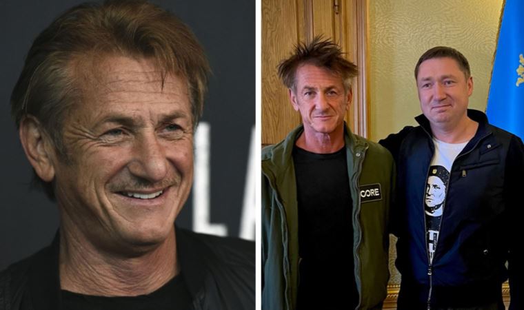 ABD'li film yıldızı Sean Penn'den milyarderlere çağrı: 'Ukrayna için savaş uçağı alın'