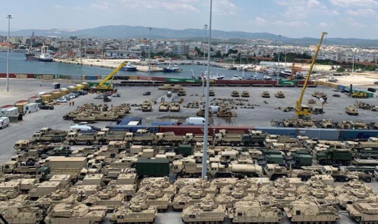 Yunan demiryolu işçileri, ABD ve NATO askeri araçlarının Ukrayna'ya taşınmasına yardımı reddetti