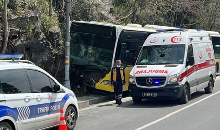 Beykoz’da İETT otobüsü kaza yaptı: 6 yaralı