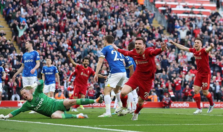 Merseyside derbisinde gülen taraf Liverpool oldu!