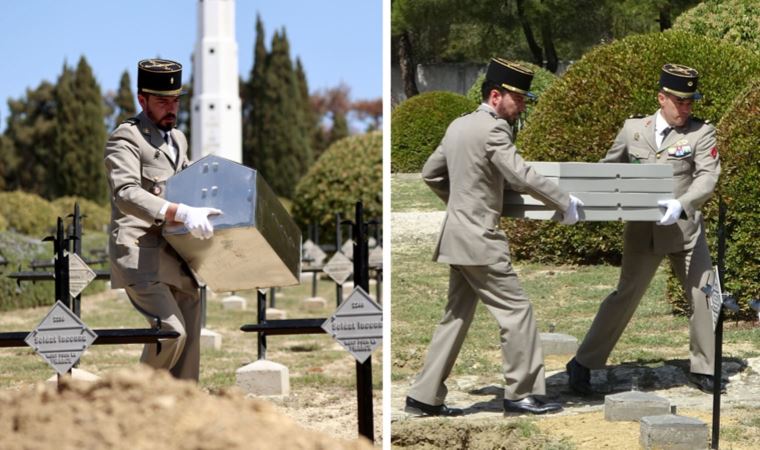 107 yıl sonra Çanakkale'de bulundular: Tek tek defnedildiler