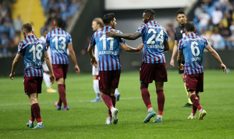 Trabzonspor'un hücum oyuncuları durdurulamıyor