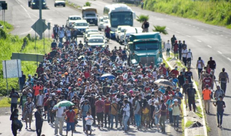 Meksika'da son 4 günde 6 bin düzensiz göçmen yakalandı