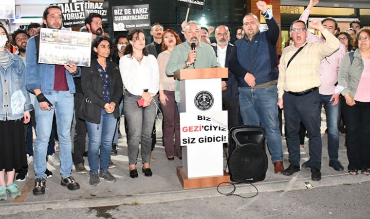 İzmir Barosu Başkanı Yücel'den 'Gezi Davası' tepkisi: Utanç günü!