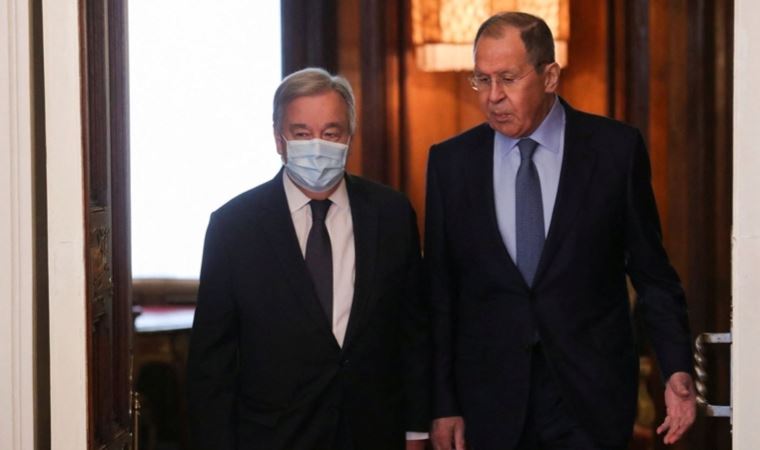 Rusya Dışişleri Bakanı Sergey Lavrov, BM Genel Sekreteri Guterres ile görüştü