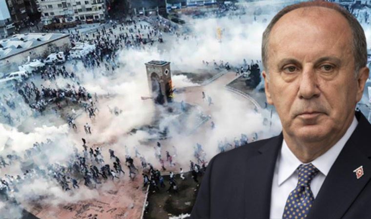 Muharrem İnce'den 'Gezi' açıklaması: Hepimiz oradaydık, yine olsa yine oluruz!