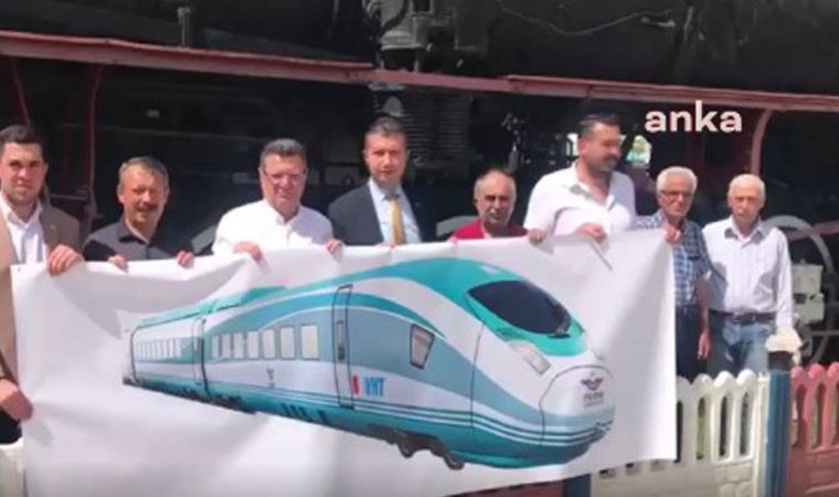 CHP'li Göker'den Karaismailoğlu'na: 'Hayallerimiz hızlı tren maalesef gerçekler kara tren'