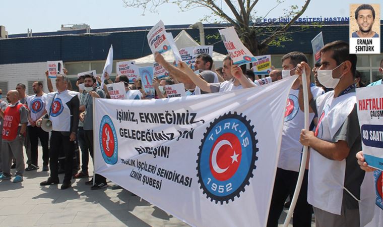 İzmirli sağlıkçılar tek yürek: Emekçilerin gecesi gündüzü karıştı