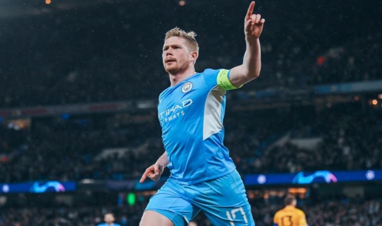 City, kaptanı Kevin De Bruyne ile avantajı kaptı! Manchester City 1-0 Atletico Madrid