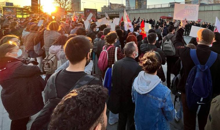 İstanbul'da ulaşım zammı protestosu