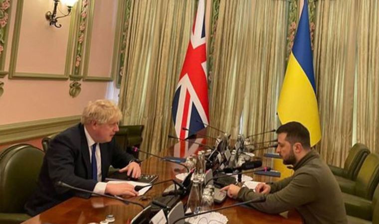 İngiltere Başbakanı Johnson'dan Kiev'e sürpriz ziyaret