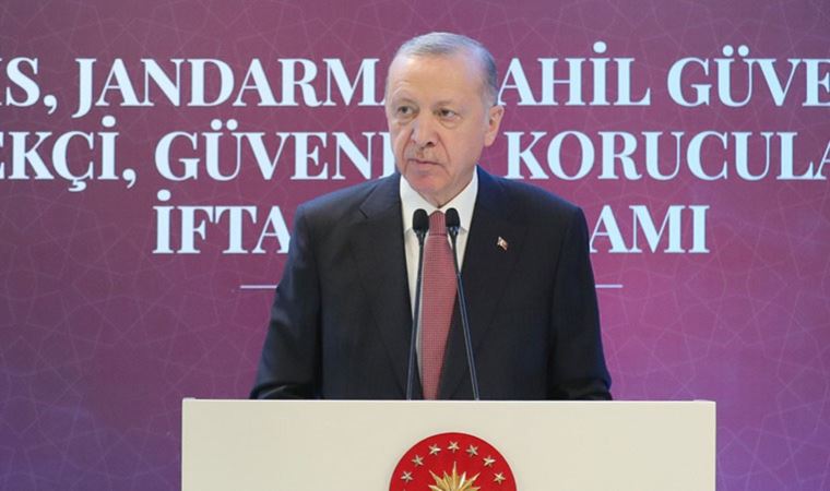 AKP'li Cumhurbaşkanı Recep Tayyip Erdoğan, polislere seslendi: 'Hiçbirine aldırmayın'