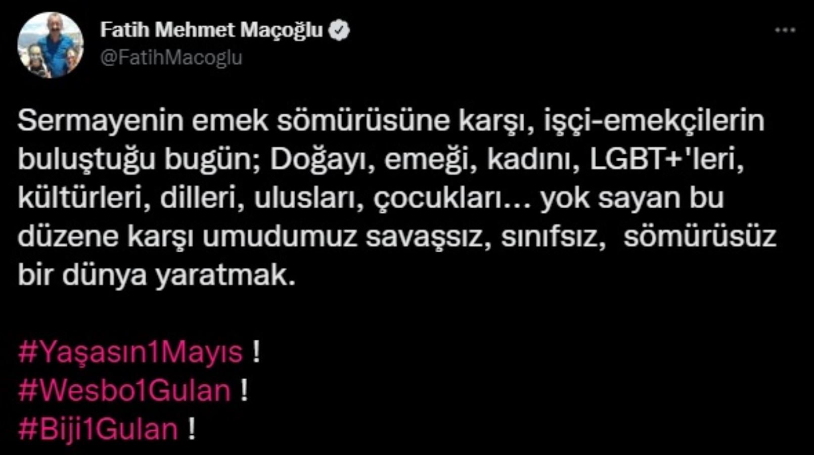 Siyasilerden 1 Mayıs mesajları: 'Bu düzen değişecek...'