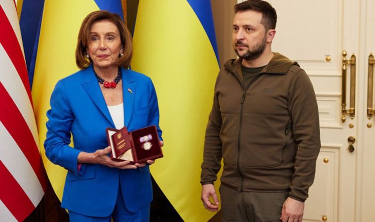 ABD Temsilciler Meclisi Başkanı Pelosi'den Kiev'e ziyaret