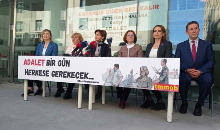 Canan Kaftancıoğlu, Gezi mahkumiyetlerine karşı Adalet Nöbeti'nde