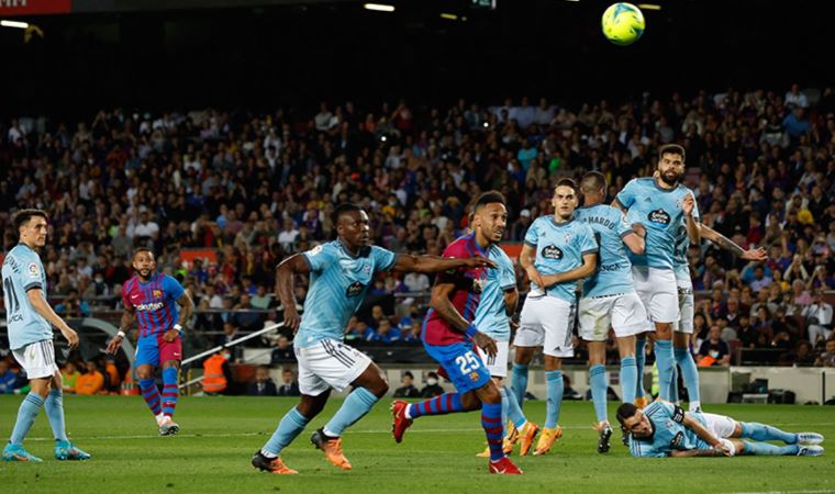 Barcelona sahasında Celta Vigo'yu 3-1 yendi