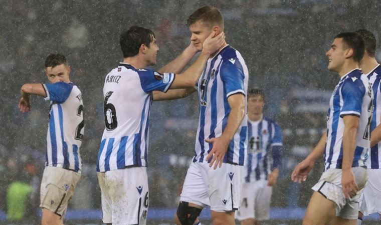 Real Sociedad'ın hasreti sona erdi