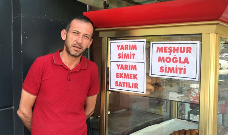 Muğla'da yarım ekmek ve yarım simit satışı başladı