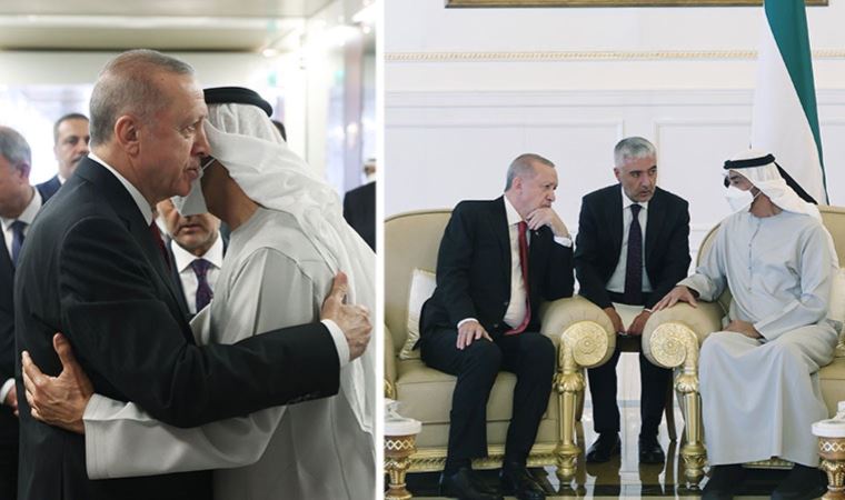 Cumhurbaşkanı Erdoğan taziye ziyareti amacıyla BAE'de