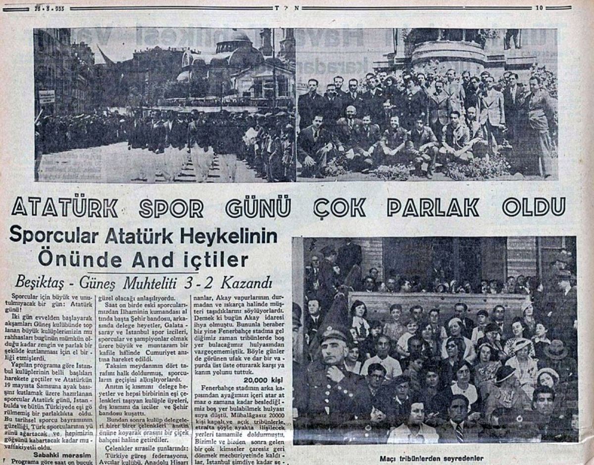 19 Mayıs Atatürk'ü Anma, Gençlik ve Spor Bayramı tarih boyu gazete manşetlerinde nasıl kutlandı?